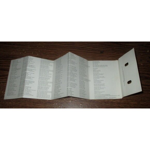 Van Morrison - Enlightenment on cassette (Polygram Records Canada, 1990) - Picture 4 of 4